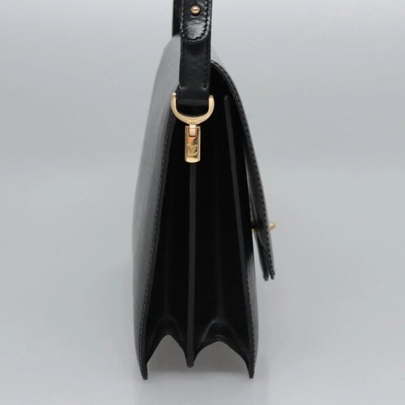 LOUIS VUITTON Epi Bicolor Free Run Shoulder Bag Black Blue - Picture 4 of 16